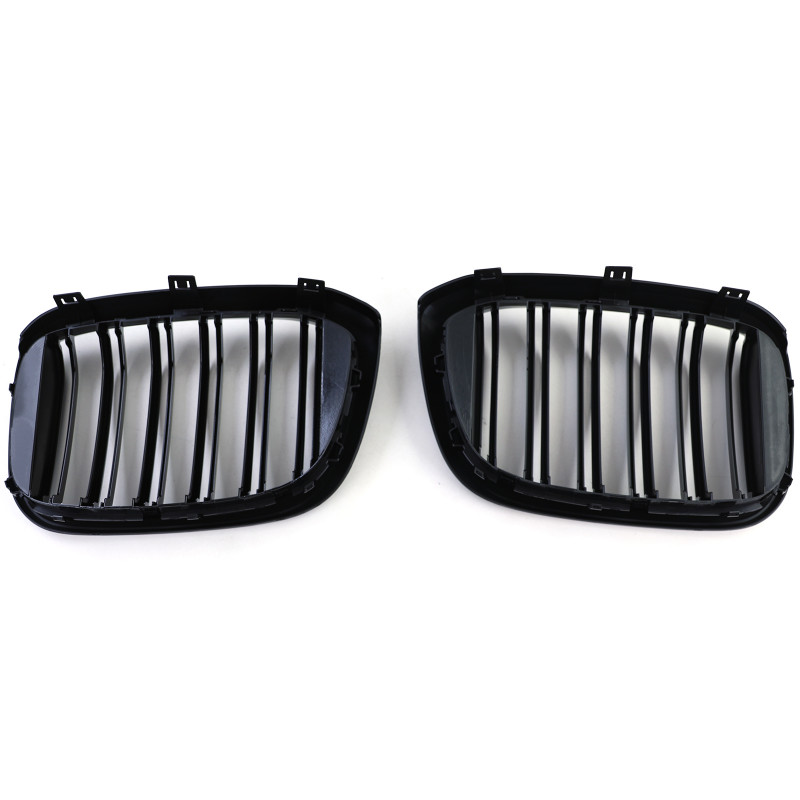 Nieren Grill Doppelsteg Schwarz Glanz Abs Passend F R Bmw X G