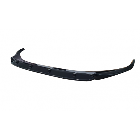 2507 Frontlippe Lippe Schwert Frontspoiler ABS Glanz Schwarz Passend