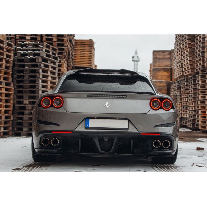 Heckspoiler Spoiler Lippe Schwert Carbon Passend F R Ferrari