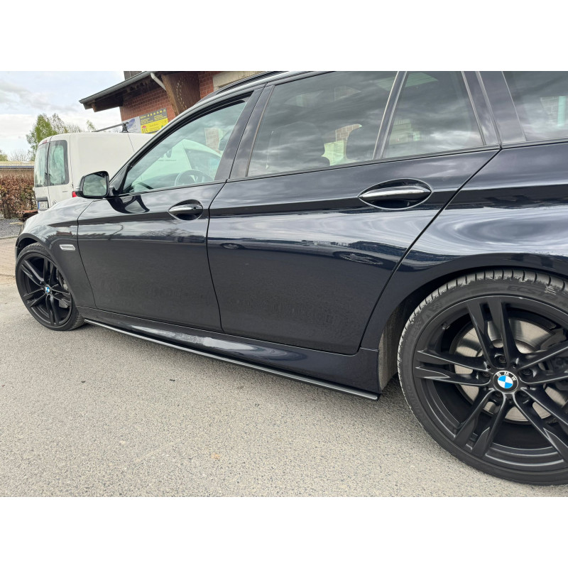 Sideskirt Seitenschweller Ansatz Abs Schwarz Glanz Passend F R