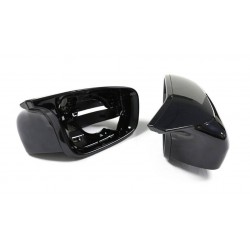 Carbonparts Tuning 1340 - Mirror Conversion Set Black Gloss fits BMW 5 Series G30 G31