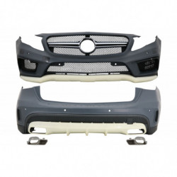 Carbonteile Tuning Bodykit Stoßstangen Set PP für Mercedes GLA X156 (2014-2016)