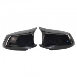 Carbonparts Tuning 1390 - Mirror caps ABS black gloss fit for BMW 5 series F10 F11 pre facelift