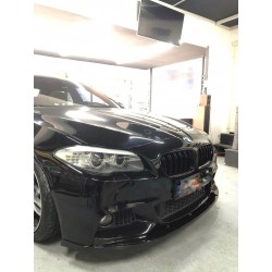 Carbonparts Tuning 1596 - Front lip performance ABS black glossy fits BMW 5 Series F10 F11