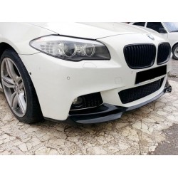 Carbonteile Tuning 1597 - Frontlippe V2 ABS schwarz glänzend passend für BMW 5er F10 F11