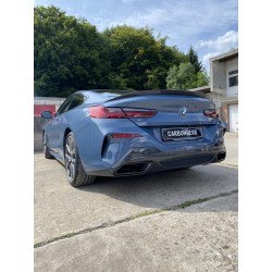 Pièces en carbone Tuning 1414 - Heckspoiler Vollcarbon passend für BMW 8er G15 M8 F92 Coupe