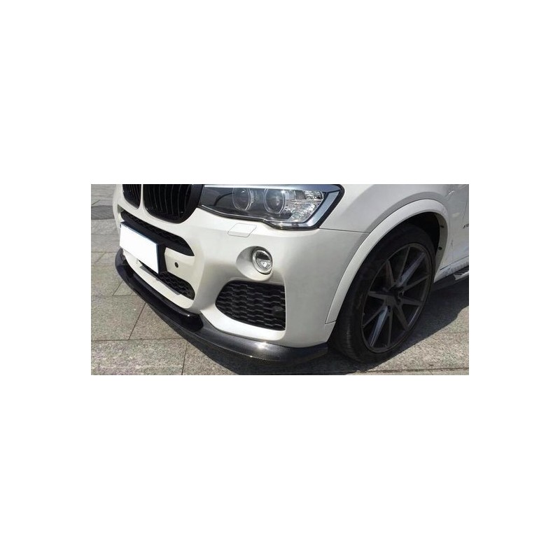 Carbonparts Tuning 1241 - Front lip spoiler carbon fits BMW X4 F26