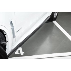Pièces en carbone Tuning 1245 - Sideskirt Seitenschweller Ansatz Seitenschwelleransatz Carbon passend für BMW X5M X6M F85 F86...