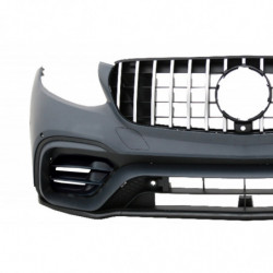 Pièces en carbone Tuning Bodykit für Mercedes GLC SUV X253 15-07.19 Stoßfänger Endrohre GLC63 Look