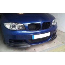 Pièces en carbone Tuning 1568 - Frontsplitter Flaps Splitter Canards Frontansatz Carbon passend für BMW 1er E82 E88