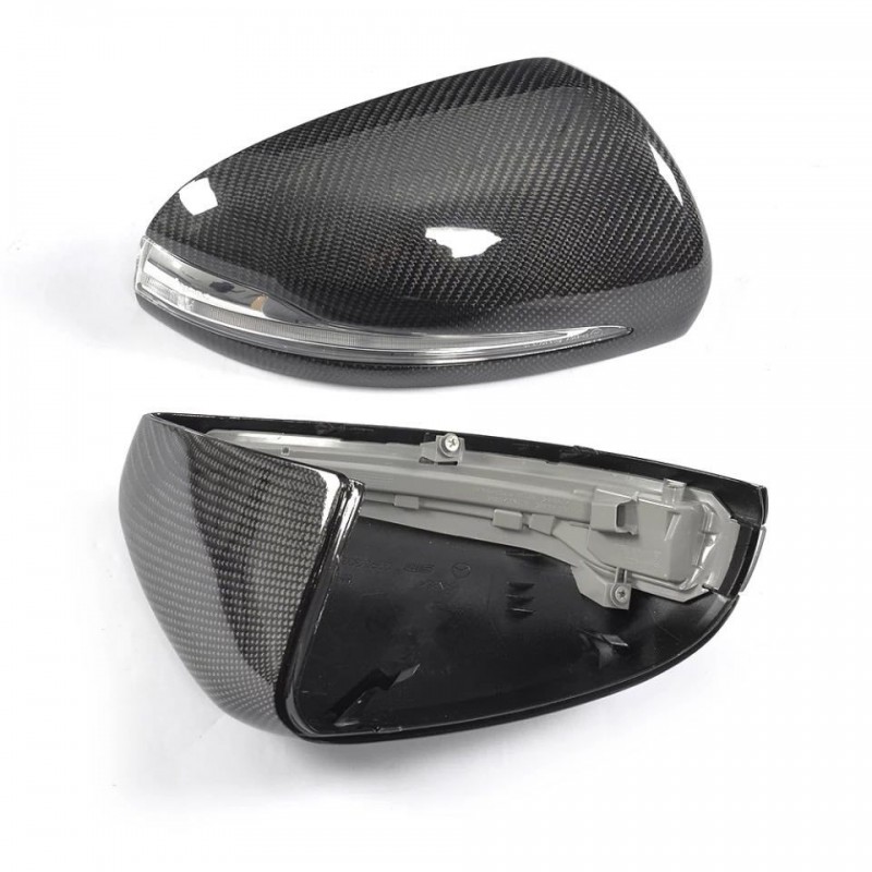 Pièces en carbone Tuning 1579 - Spiegelkappen Carbon passend für Mercedes-Benz C-Klasse S205 W205