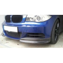 Pièces en carbone Tuning 1568 - Frontsplitter Flaps Splitter Canards Frontansatz Carbon passend für BMW 1er E82 E88