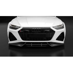 Carbonparts Tuning 1479 - Front lip carbon fit for AUDI C8 4K RS6 2019-2024