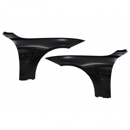 Carbonteile Tuning Kotflügel Fender Stahl passend für BMW 4er F32 F33 F36 - 3014