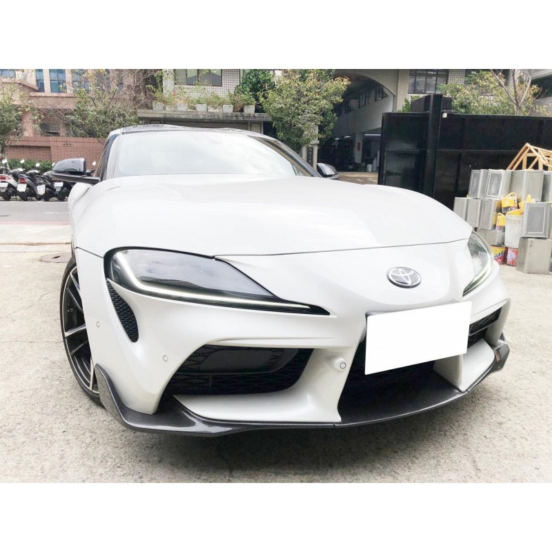 Carbonteile Tuning 1422 - Frontlippe Spoiler Schwert V1 Carbon passend für Toyota Supra MK5 A90