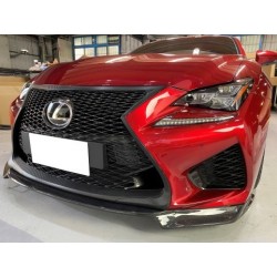 Carbonparts Tuning 1428 - Front lip V3 Carbon fit for Lexus RC-F 2015-2018