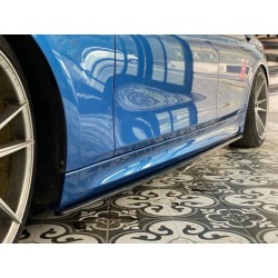 Carbonteile Tuning 1601 - Sideskirt Seitenschweller Ansatz ABS schwarz Glanz passend für BMW 3er F30 F31 nur mit MPaket