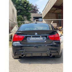 Pièces en carbone Tuning 1588 - Heckspoiler performance ABS schwarz Glanz passend für BMW 3er E90