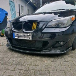 Carbonparts Tuning 1583 - Front lip V1 black gloss fits BMW 5 Series E60