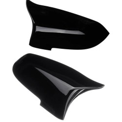 Carbonparts Tuning copy of 1390 - Mirror caps ABS black gloss fit for BMW 5 series F10 F11 pre facelift