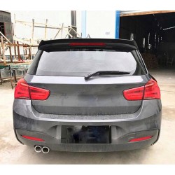 Carbonparts Tuning 1659 - Rear spoiler CAP ABS black glossy fits BMW 1 Series F20 F21