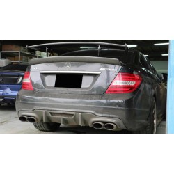 Pièces en carbone Tuning 1689 - Heckflügel Carbon passend für Mercedes-Benz C204 C-Klasse + C63 AMG Coupe