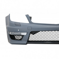 Pièces en carbone Tuning Bodykit für Mercedes C-Klasse C204 Coupe 2011-2015 C63 Design Stoßstange Seitenschweller