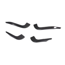 Carbonparts Tuning 1703 - Front Splitter Canards Flaps Carbon fits AUDI RS3 8V
