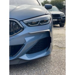 Pièces en carbone Tuning 1705 - Canards Splitter Flaps Carbon passend für BMW 8er M850i G14 G15 G16 mit MPaket