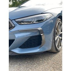 Pièces en carbone Tuning 1705 - Canards Splitter Flaps Carbon passend für BMW 8er M850i G14 G15 G16 mit MPaket