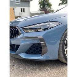 Pièces en carbone Tuning 1705 - Canards Splitter Flaps Carbon passend für BMW 8er M850i G14 G15 G16 mit MPaket