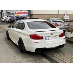 Carbonteile Tuning 1708 - Heckspoiler Small schwarz glänzend passend für BMW 5er F10 + M5
