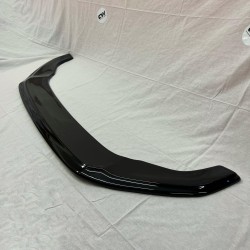 Carbonteile Tuning 1729 - Frontlippe Spoiler Schwert schwarz glänzend passend für Volkswagen VW Golf 7 GTI