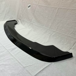 Carbonparts Tuning 1730 - Front lip spoiler sword Fatlip black glossy fits BMW 3 series E36 + M3