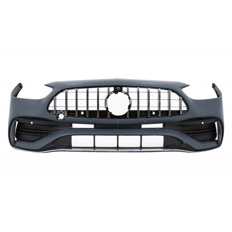 Carbonparts Tuning Stoßstange für Mercedes C-Klasse W206 S206 2021+ LimousineT-Modell Kühlergrill