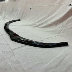 Pièces en carbone Tuning 1734 - Frontlippe Spoiler Schwert schwarz glänzend passend für Mercedes-Benz C63S C63 AMG W205 C205 ...