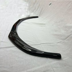 Carbonteile Tuning 1734 - Frontlippe Spoiler Schwert schwarz glänzend passend für Mercedes-Benz C63S C63 AMG W205 C205 A205 S205