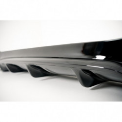 Carbonparts Tuning Stoßfänger-Diffusor Chrom-Endrohre für Mercedes E-Klasse W213 Sport Line 16-19 E63 Design