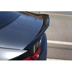 Pièces en carbone Tuning 1750 - Heckspoiler Spoiler Lippe ABS schwarz glänzend Highkick passend für BMW M4 F82