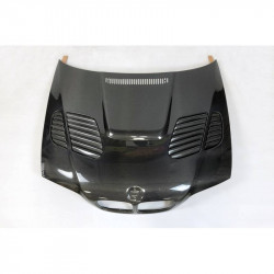 Carbonparts Tuning 1757 - Motorhaube GTR Carbon passend für BMW 3er E46 Coupe / Cabrio 98-01