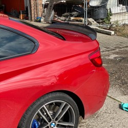 Pièces en carbone Tuning 1411 - Heckspoiler Deep V2 Vollcarbon passend für BMW 2er F22 F23 und M2 F87