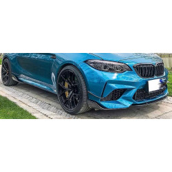 Carbonparts Tuning 1776 - Canards Splitter Flaps Front passend für BMW M2 Competition F87