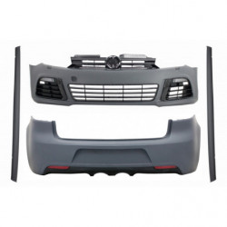 Bodykit für VW Golf 6 08-13 Hatchback R20 Look Stoßstange Kühlergrill LED Tagfahrlicht Seitenschwell