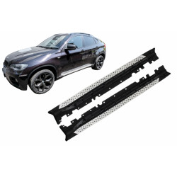 Carbonparts Tuning Trittbretter Running Boards für BMW X6 E71 E72 2008-2014 Side steps