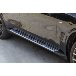 Carbonteile Tuning Trittbretter Alu Seitenstufen Seitlich für BMW X5 G05 (ab 2018)