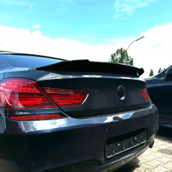 Pièces en carbone Tuning Heckspoiler Spoiler Lippe Ansatz ABS Glanz Schwarz für BMW 6er F06 Gran Coupe und F13 Coupe - 2808