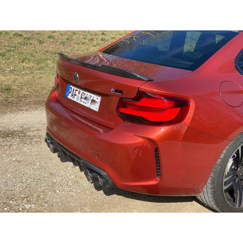 Carbonteile Tuning 1448 - Heckspoiler Clubsport Vollcarbon passend für BMW 2er F22 + M2 F87