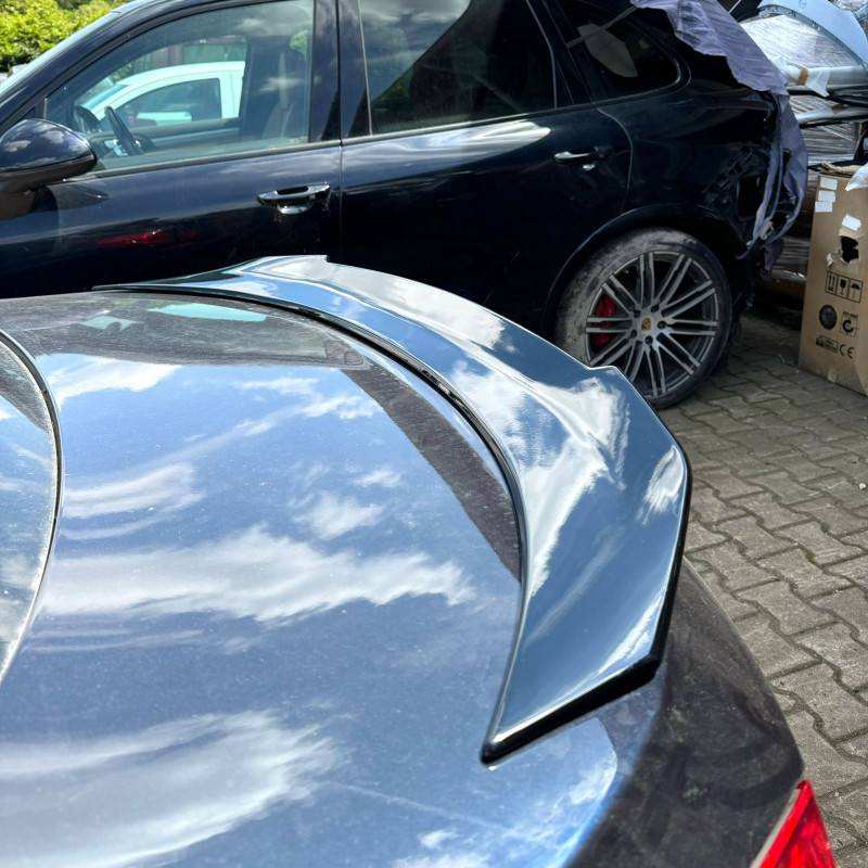 Carbonteile Tuning Heckspoiler Spoiler Lippe Ansatz ABS Glanz Schwarz für BMW 6er F06 Gran Coupe und F13 Coupe - 2808