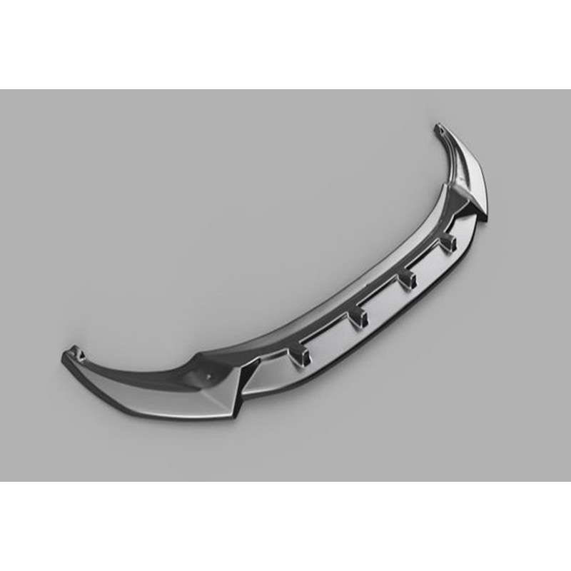 Carbonteile Tuning Frontlippe Lippe Schwert Frontspoiler V2 ABS Glanz schwarz passend für Volkswagen Tiguan R MK2 Facelift