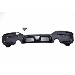 Pièces en carbone Tuning Heckdiffusor Diffusor ABS Clubsport Glanz Schwarz passend für BMW 1er F20 F21 LCI 15-19 - 2819